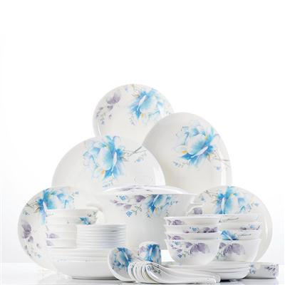 www.操屄在线,com48头聆听花开骨瓷礼品餐具套装